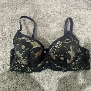 Aerie black  Lace Bra